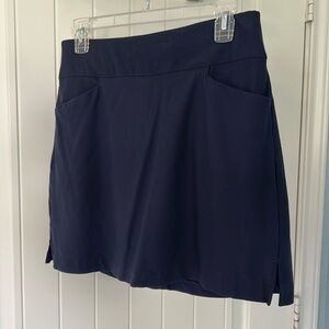 Lady Hagan Navy Golf Skort/Skirt size M